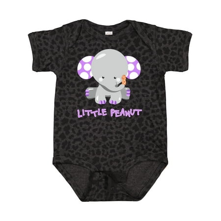 

Inktastic Little Peanut- Cute Baby Elephant Gift Baby Boy or Baby Girl Bodysuit