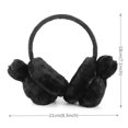 thumbnail image 3 of Clearance! Lisingtool Earmuffs Adult Keep Warm In Winter Earmuffsears Freezing Rabbit Pattern Earmuffs Grey Promotion Sale, 3 of 7