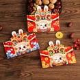 thumbnail image 1 of Yhmxh Décorations du Nouvel An Chinois 2025 Sac Rouge Mode Nouvel An Mariage Sac Rouge Pliable,6 Red Envelopes, 1 of 4