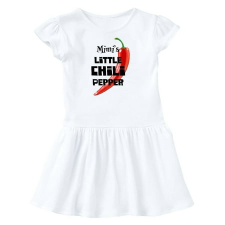 

Inktastic Mimi s Little Chili Pepper Gift Toddler Girl Dress