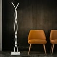 thumbnail image 6 of 56'' Led Floor Lamp Living Room Lighting Modern Spiral Light Fixture Bedroom, 6 of 10