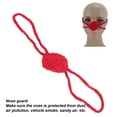 thumbnail image 3 of Hand Knitted Nose Warmer Cotton Nose Cover with Rope Design Unisex Multifunctional Nose Protector for Skiing, Snowboarding, Running, for Winter Outdoors Activities, 3 of 7