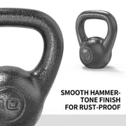 PROIRON Cast Iron Kettlebell 10Lb, Single
