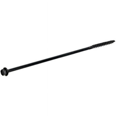 Hillman Fasteners 49108 0.25 x 6 in. Power Pro Timbertite Structural Screws - Black