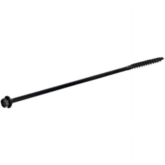 Hillman Fasteners 49108 0.25 x 6 in. Power Pro Timbertite Structural Screws - Black