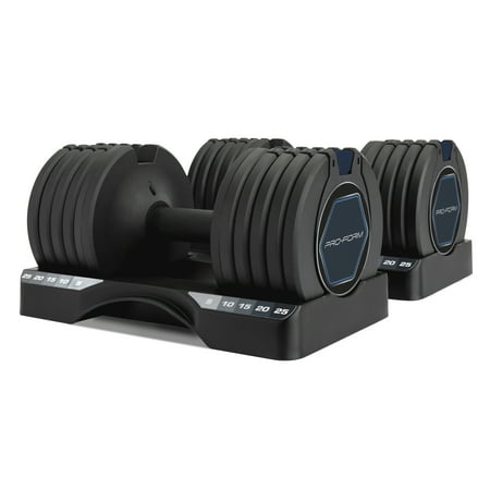 PROFORM SELECT-A-WEIGHT DUMBBELL 25LBS PAIR