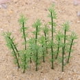 thumbnail image 3 of EeaseCA 100pcs 1:75 4 Scales Plastic Bamboo Trees Model Train Scenery Landscape Scale (Green), 3 of 7