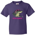 thumbnail image 3 of Inktastic Gator Country Sunny Gator in Pink Sunglasses Youth T-Shirt, 3 of 5