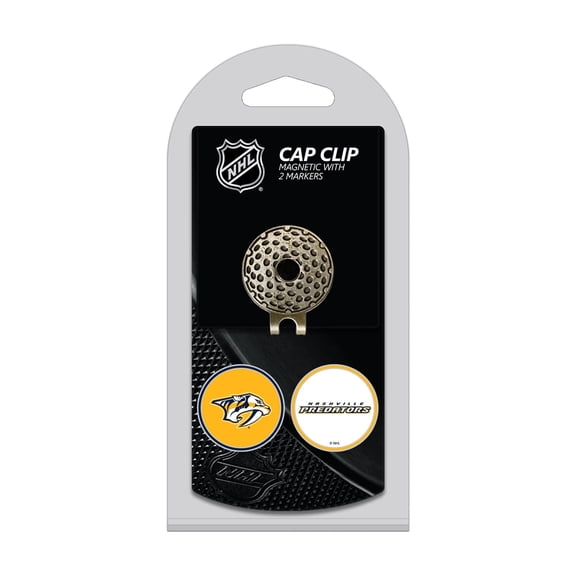 Team Golf NHL NASHVILLE PREDATORS Cap Clip With 2 Golf Ball Markers