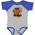 thumbnail image 3 of Inktastic I Wear Orange for My Mommy Multiple Sclerosis Awareness Boys or Girls Baby Bodysuit, 3 of 5