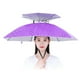thumbnail image 1 of Sombreros de pesca Paraguas de lluvia doble Anti UV Protección solar a prueba de lluvia Paraguas de pescaPúrpura, 1 of 2