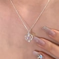 thumbnail image 2 of Wentin Necklaces & Pendants Clearance! Women's Necklace Fashion Outdoor Heart Necklaces Gift For Women Necklace Jewelry, 2 of 10
