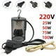 thumbnail image 2 of Durable Reptile Ceramic Heating Lamp Bulb with Protective Cover Against Scalding No Light Emitting Heater for Poultry LivestockUK He Qiyong unisex, 2 of 2
