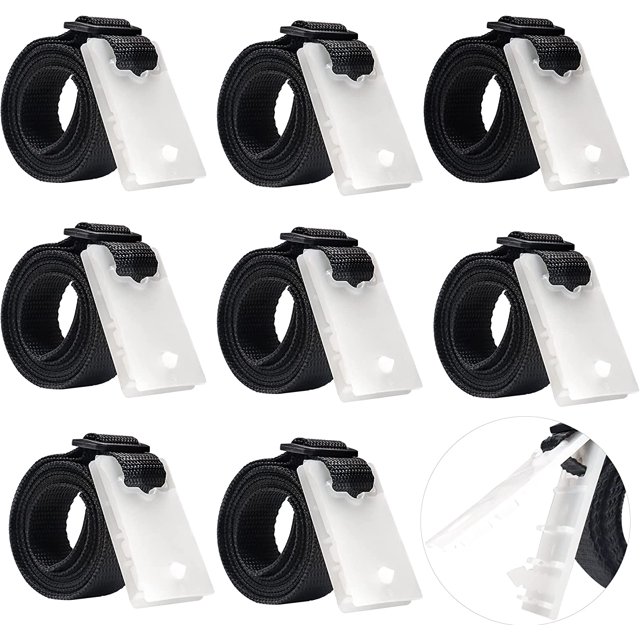 Correas de sujeción, accesorios, carrete de cubierta solar, juego de ruedas para sombrilla, correas de sujeción para cubierta de piscina, para cubiertas de lona para piscina