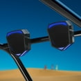 thumbnail image 1 of GoHawk ATN5 All-in-One Built-in Amplifier Waterproof 6" Full Range Bluetooth ATV RZR UTV Stereo Speakers Audio Amp System 4 Wheeler FM Radio USB, 1 of 9