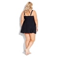 thumbnail image 2 of Avenue Women's Plus Size Empire Swim Dress, 2 of 5