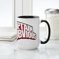 thumbnail image 4 of CafePress - Captain Obvious Mugs - 15 oz Ceramic Large White Novelty Mug, 4 of 4