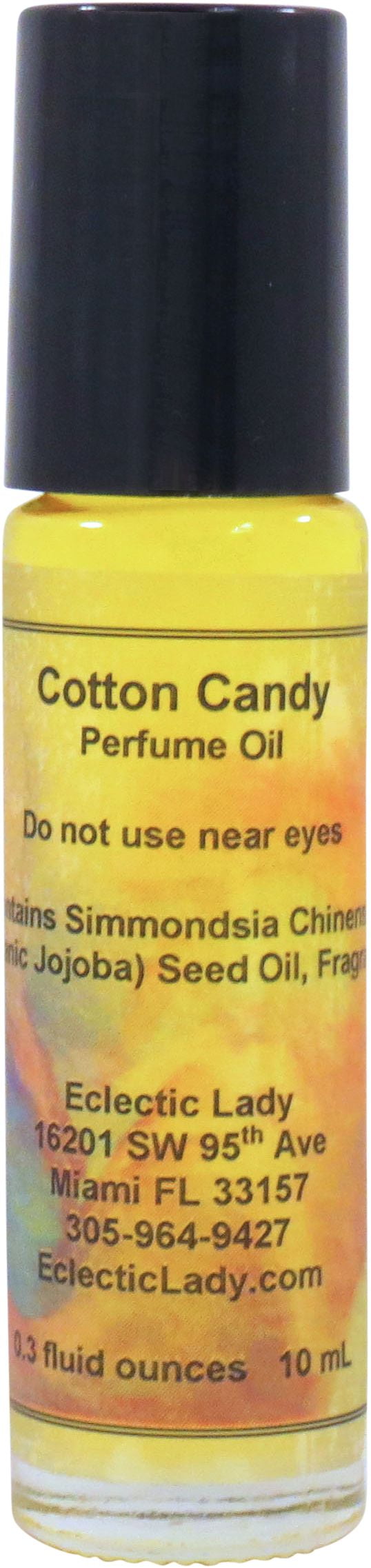 Cotton Candy Perfume Oil, Small, Size: 0.3 oz