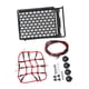 thumbnail image 4 of Portaequipajes RC, Evita Arañazos, Luces LED Universales, Portaequipajes De Techo De Coche RC De Plástico De Hierro, Simulación Detallada Portátil Para 1/10 1/12 1/14 Universal YLSHRF Redondo, 4 of 8