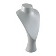 thumbnail image 4 of Expositor de collares independiente, organizador de almacenamiento, collar, maniquí, gargantilla lisa Pequeña Yuyangstore busto de exhibición de collar, 4 of 7