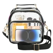 EEEkit Stadium Approved Clear Bag, Clear Handbag with Top Handle for Concerts, Transparent Tote Bag