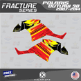 thumbnail image 2 of Kalair GFX Graphics Kit for Polaris OUTLAW90 (2007-2014) Fracture Series, 2 of 5