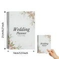 thumbnail image 3 of CCOCC Your Perfect Day Wedding Planner for Bride Wedding Planning Book and Organizer Bridal Wedding Planner Book with Wedding Countdown Calendar 1*Book, 3 of 7