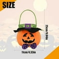 thumbnail image 5 of Ochapa Cute Halloween Tote Bags, Halloween Goodie Bags with Handles, Treat Bucket for Kids to Hold Candies Cookies Snacks Party Favors, 5 of 5