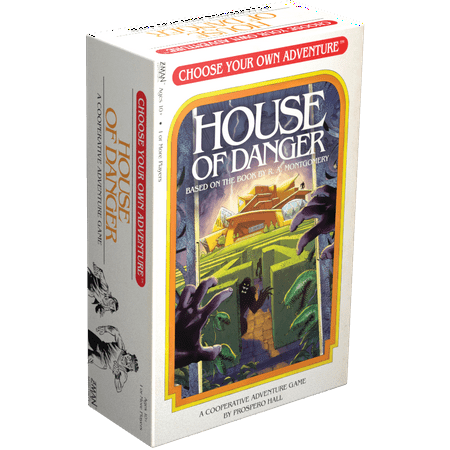 House of Danger - A Choose Your Own Adventure Strategy Board (Best Board Games To Own)