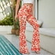 thumbnail image 4 of Pantalones largos de mujer Pantalones largos casuales Pantalones estampados de verano de cintura alta Odeerbi  ODB-2, 4 of 9