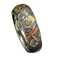 thumbnail image 4 of SPRING PARK Women Men Elegant Sunflower Design Dragonfly Finger Ring Band Jewelry Gift, 4 of 6