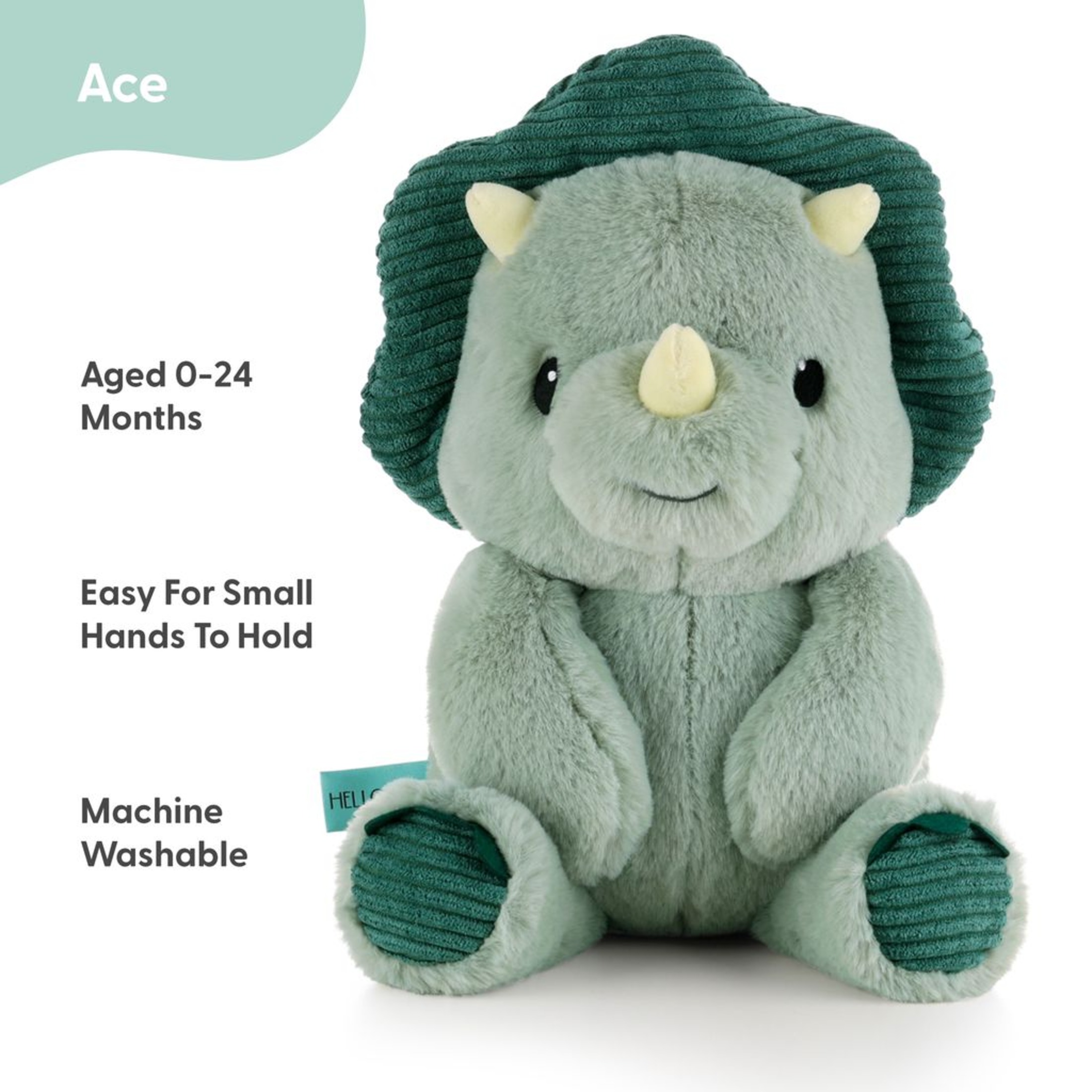 The Peanutshell Ace the Dino Plush Toy photo 6
