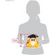 thumbnail image 5 of SAN-EI KP60 Kirby All Star Collection Wise Waddle Dee Plush Toy, Size S, Height 6.3 inches (16 cm), 5 of 6