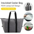 thumbnail image 5 of Clearance! Student Lunch Box Bag Handheld Thickened Aluminum Foil Picnic Bag for Workers To Keep Food Warm and Carry Lunches 1 Cooler Bag, 5 of 9