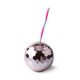 thumbnail image 1 of wholesale Bola de discoteca de plástico creativa Cóctel Taza de agua Bola de discoteca de plata Taza para beber para discoteca Bar Fiesta Navidad W, 1 of 4