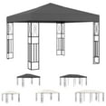 thumbnail image 2 of vidaXL Gazebo Outdoor Canopy Tent Patio Pavilion Wedding Party Tent Fabric, 2 of 10