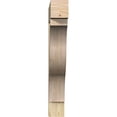 thumbnail image 2 of Ekena Millwork 6"W x 36"D x 42"H Funston Block Rough Sawn Bracket, Douglas Fir, 2 of 4
