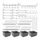 thumbnail image 1 of Ganchos para tablero perforado con recipientes para tablero perforado de tablero perforado para almacenamiento colgante, 1 of 9