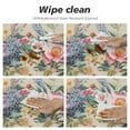 thumbnail image 4 of Nawypu  Vintage Spring Flowers, Elastic Fitted Edged Round Tablecloth Fade Resistant Anti-Shrink Table Cloth Washable Table Cover for Indoor or Outdoor and Anywhere You Wanna use it, 4 of 7