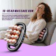 16-Head Muscle Massage Gun Deep Tissue Percussion Massager for Muscle Relaxation Recovery