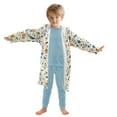 thumbnail image 7 of FORMRS Niños Bathrobe Unisex Hooded Robe Soft Plush Pajamas Sleepwear, Size 2-3T, Cute Animals, 7 of 7
