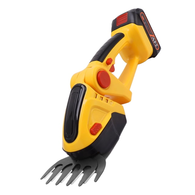 Cordless Handheld Grass Trimmer,Cordless Grass Shear Rechargeable Electric Shrub Trimmer Blade Kit Electric Hedge Trimmer Optimal Efficiency