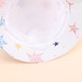 thumbnail image 4 of Gorro de pescador para bebé con estampado de algodón fresco, gorro de pescador para bebé con parte superior plana, parasol, 4 of 6