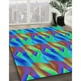 thumbnail image 2 of Ahgly Company Indoor Rectangle Patterned Lime Mint Green Area Rugs, 2' x 4', 2 of 6