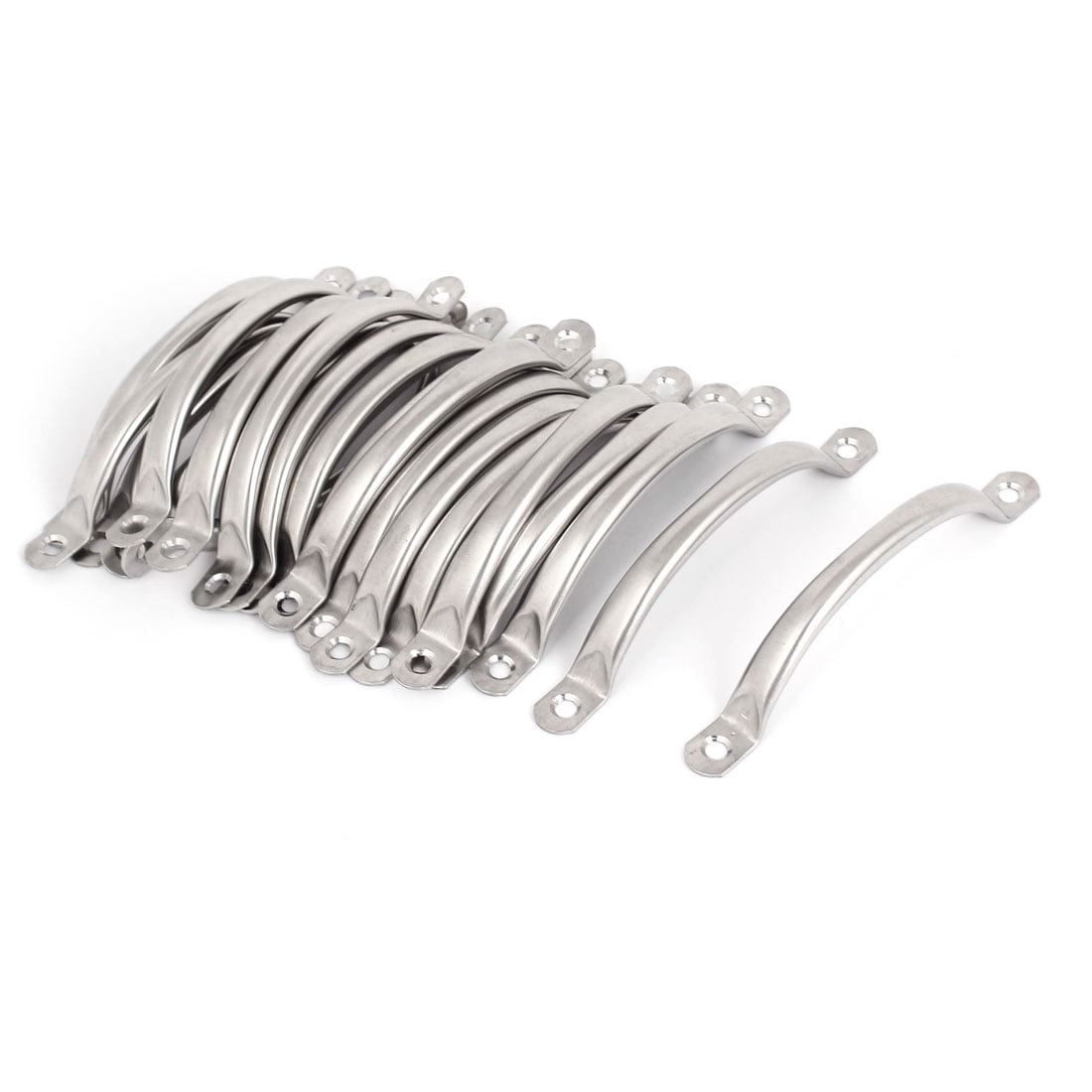 Uxcell Stainless Steel Cabinet Door Handle-0.2' Hole Diameter-20 Pack