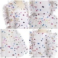thumbnail image 2 of IDOPIP Baby Girls Sequins Tutu Dress Butterfly Daisy Polka Dots Princess Tulle Evening Gown, 2 of 8