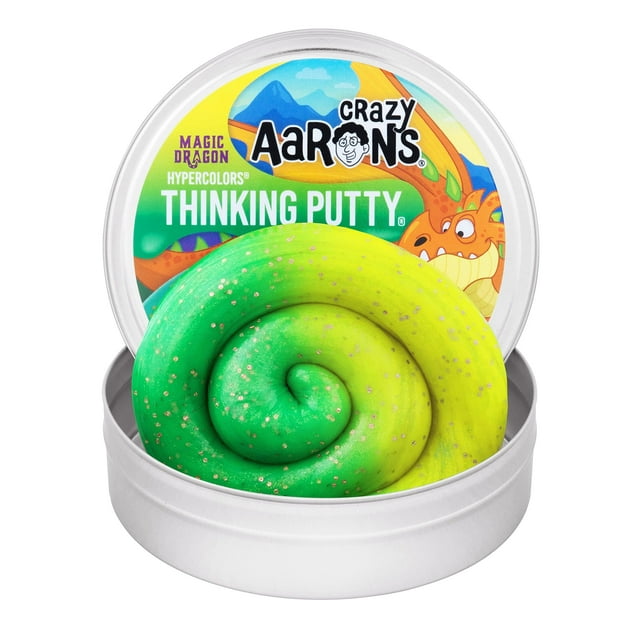 Putty Crazy Aaron's Color Changing 4 Magic Dragon Hypercolor