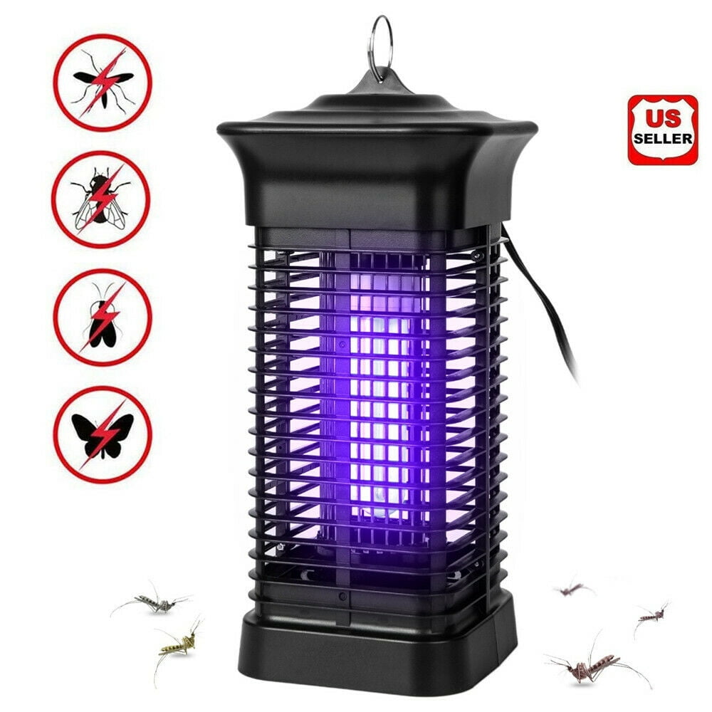 Mosquito Fly Bug Insect Zapper Killer Indoor Outdoor Electronic LED Trap Lamp15W 