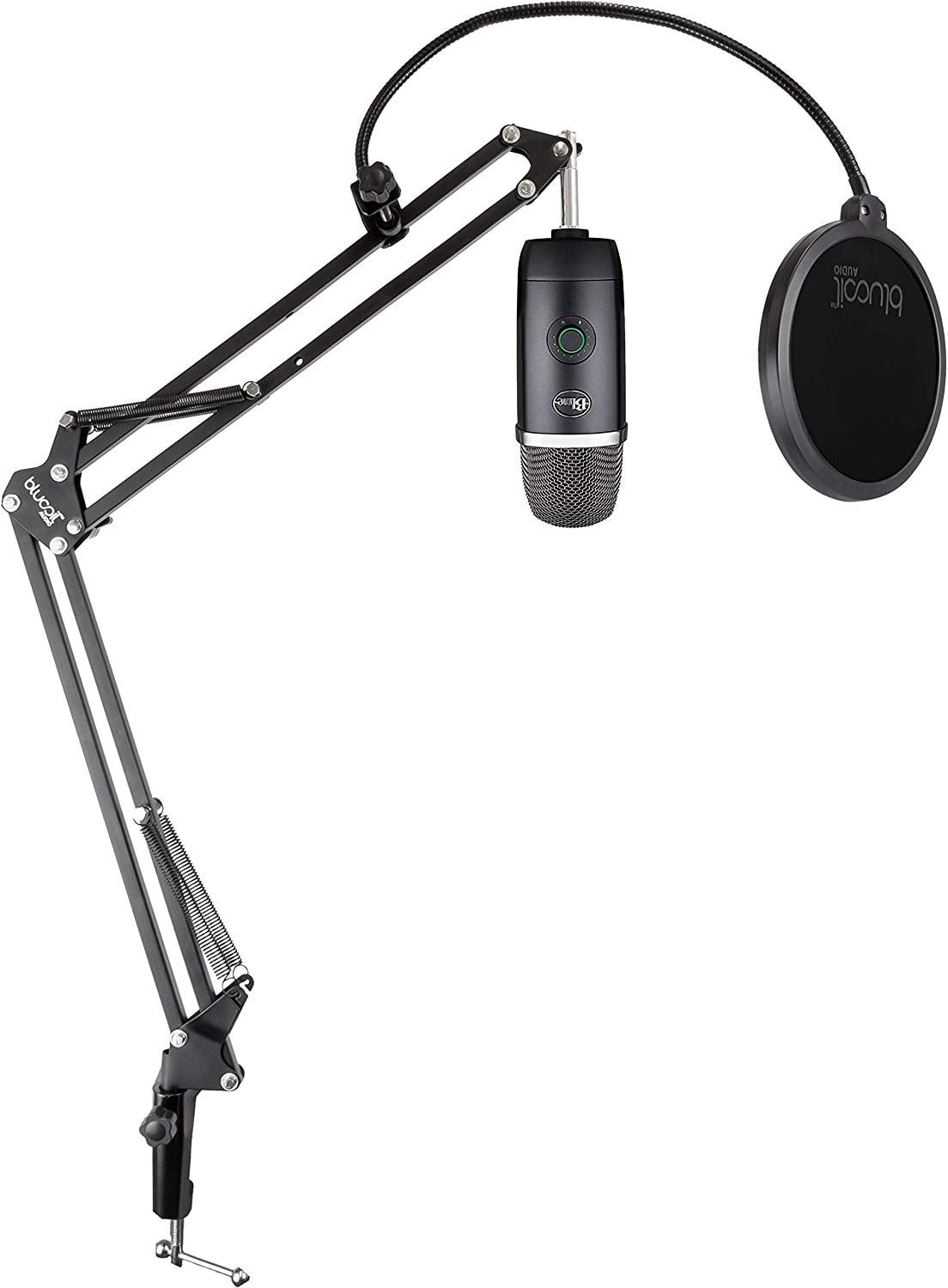 Blue Yeti X USB Microphone with Blue Sherpa App and Blucoil Boom Arm