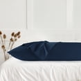 thumbnail image 2 of 3 Pack Breathable Egyptian Cotton Body Pillow Covers, 20" x 48", Navy Blue, 2 of 7
